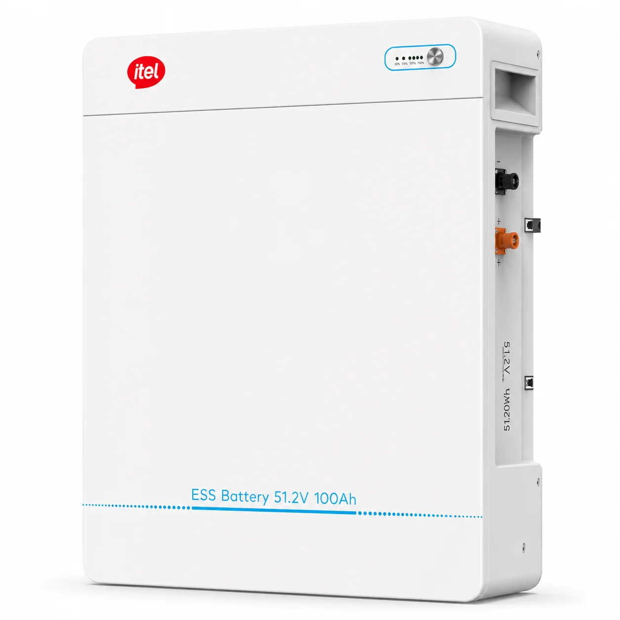 Itel 5.12kWh Lithium Battery (51.2V 100Ah)
